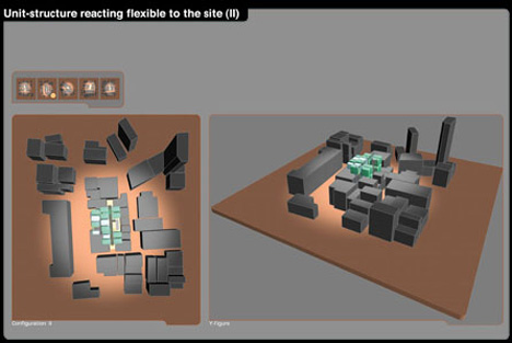 unit-structure reacting flexible to the site (II)
