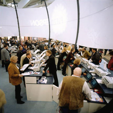 Epson Fair Stand CeBit Hannover, Germany